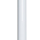 Antenna in vetroresina bianco ghiaccio con filtro anti-UV, riempita di poliuretano waterproof, ad elevata resistenza con spessore di 1,5 mm. Lunghezza 2,40 m, attacco standard 1" x 14 filetti in ottone cromato. Guadagno 3 dB e massima potenza d’entrata 50 W. Completa di 5 m di cavo RG-58 e connettore PL-259. Ideale per imbarcazioni di medie e grandi dimensioni.