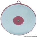 In plastica cromata infrangibile.