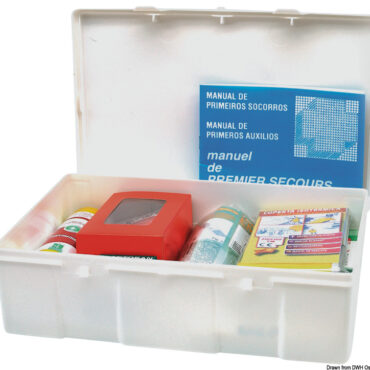 Cassetta di pronto soccorso nautica francese, conforme DIVISION 240.