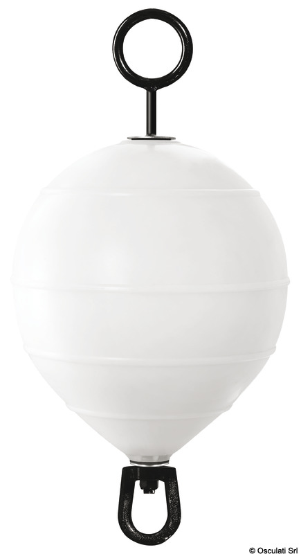 Superficie lucida anti-graffio.Completo di asse centrale in acciaio rivestito in RILSAN.Girella inferiore ad alta precisione.Riempiti con schiuma poliuretanica a cellula chiusa.