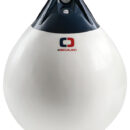 Fabbricati in morbido PVC di alta qualità. Corpo bianco con testa blu. Provvisti di valvola di gonfiaggio/sgonfiaggio. Pressione massima 0,15 bar.