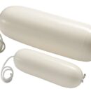 Dotati di valvola di gonfiaggio in nylon con cima passante.Robusti e generosamente dimensionati con un ottimo potere ammortizzante provvisti di tubo centrale e di cima adeguata.