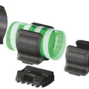 Sono composte da una base di misura standard che può essere avvitata o incollata.La clip entra a scatto nella base e può essere disinserita con lo stesso metodo.Nella base è ricavato un passaggio per completare la clip con una fascetta fermacavi.Base in nylon/fibra di vetro. Clip in resina acetalica copolimero (POM).