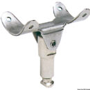 Per remi smontabili di canotti in gomma.