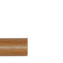 Manico in legno di mogano verniciato.