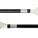 In tubo ovale in alluminio anodizzato a tenuta garantita.