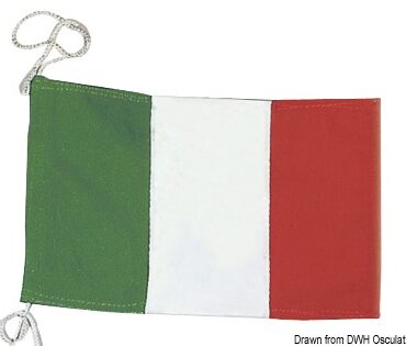 Senza stemma della Marina Mercantile.