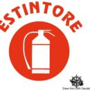 In PVC rosso su fondo bianco. Obbligatori sulle imbarcazioni marchiate CE. Solo in lingua italiana.