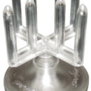 Si fissa sulla testa del fanale 360°. Se il volatile si posa, il dispositivo ruota e lo fa volare via. Ø 55 mm.