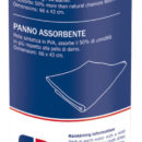 Pelle sintetica ultra-assorbente in PVA. Assorbe il 50% in più della pelle di daino normale, asciugando perfettamente, senza lasciare aloni.