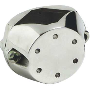 Serve come presa di forza per fissare sui pulpiti o roll bar accessori anche pesanti di qualsiasi tipo.