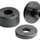 Glass stop spacer white Packaging containing N. 100 pcs.