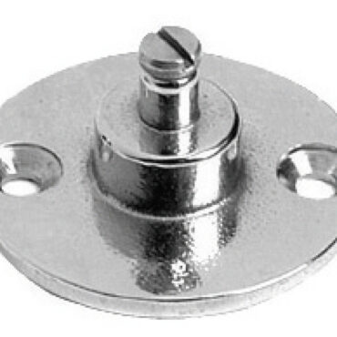 Base with pin Ø 6 mm