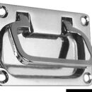 Chromed brass hatch lifting ring 50x70 mm
