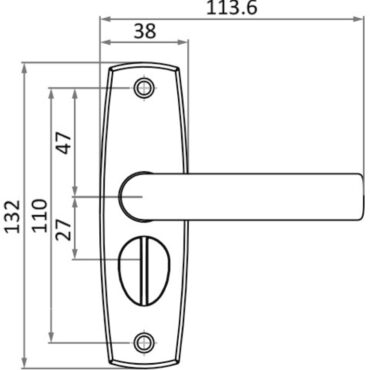 Il nottolino di bloccaggio rimane all’interno della porta fino a che questa arriva in posizione chiusa; il magnete nel riscontro (incluso) richiama il nottolino che ferma la porta.Grazie alla funzione del magnete sono universali per ogni tipo di verso apertura.Per porte spessore 19/38 mm.
