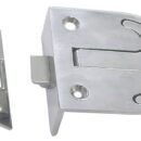 In acciaio inox AISI 316 microfuso lucidato a specchio.