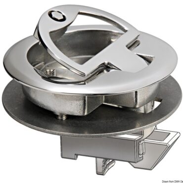 Acciaio inox AISI 316 lucidato a specchio.