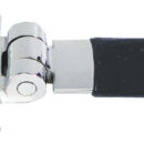 Completamente in acciaio inox AISI 316 lucidato, con battuta rivestita in PVC antiurto.