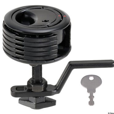 Eclipse MK2 60 flush latch SS black w/lock