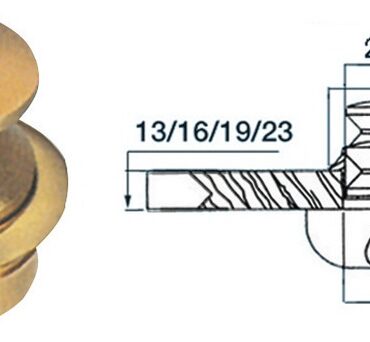 Da abbinare a scrocchetto 38.180.01/02.
