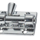 In ottone cromato fuso, pertanto sono molto robusti. Anche il pistone è in ottone.