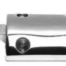 In acciaio inox AISI 316 lucidato, per sportelli posteriori di accesso alla plancetta.