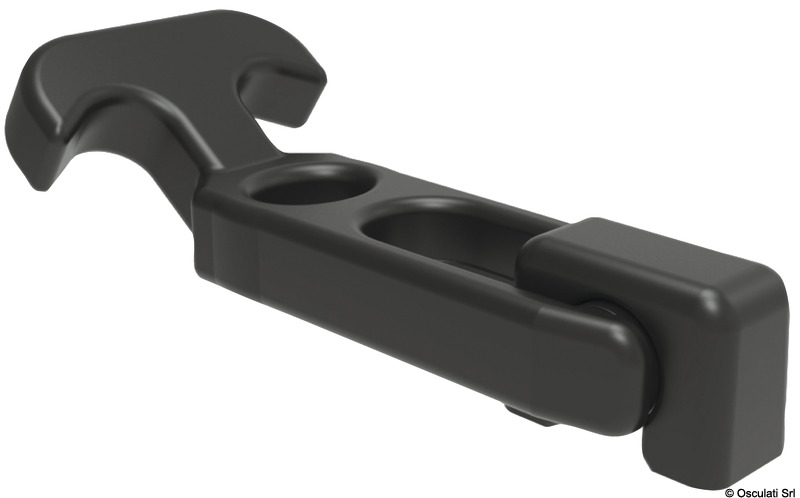 Si adatta all'irregolarità d'allineamento ed è dotata d'impugnatura non conduttiva e resistente ai raggi UV, che attutisce le vibrazioni e garantisce una chiusura sicura e silenziosa. Presenta una rondella di ritegno in nylon.