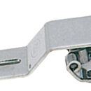 In acciaio inox lucidato a specchio.