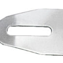 In acciaio inox lucidato a specchio.