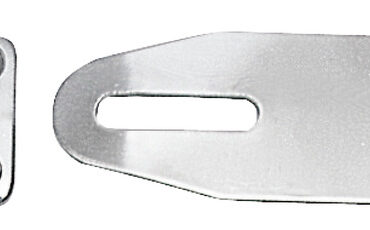 In acciaio inox lucidato a specchio.