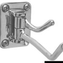 2-hook coat hanger AISI316 38x53 mm