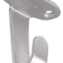 In acciaio inox lucido.