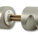 Classic Style handle anodised aluminium 40x32 mm