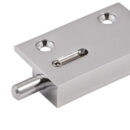 In ottone cromato e complete di boccola.