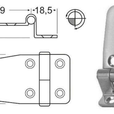In acciaio inox lucidate a specchio.