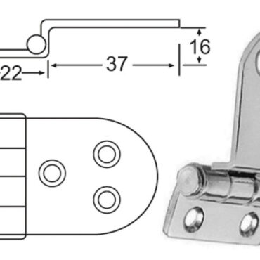 In acciaio inox lucidate a specchio, con smorzamento delle vibrazioni tramite asse centrale frenato.