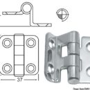In acciaio inox lucidate a specchio, con smorzamento delle vibrazioni tramite asse centrale frenato.