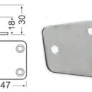 In acciaio inox lucidate a specchio, con smorzamento delle vibrazioni tramite asse centrale frenato.