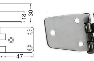 In acciaio inox lucidate a specchio, con smorzamento delle vibrazioni tramite asse centrale frenato.