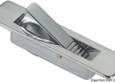 Floor flush pull 83x21 mm w/studs