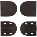 Cerniera con ammortizzatore integrato per prevenire la chiusura dei coperchi.Per sportelli con apertura verso l'alto.Tipo a montaggio laterale. In vendita a coppie (DX+SX).Incluse Viti autofilettanti a testa svasata 4x20mm.