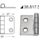 In acciaio inox, lucidate a specchio, con smorzamento delle vibrazioni tramite asse centrale frenato.
