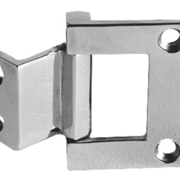 In acciaio inox AISI 316 lucidato a specchio.