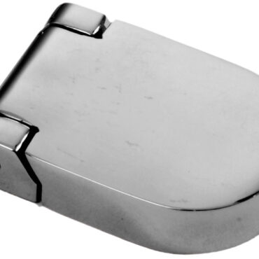 In acciaio inox AISI 316 lucidato a specchio.