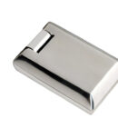 In acciaio inox AISI 316 lucidato a specchio.