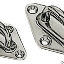 In acciaio inox, a 4 fori.