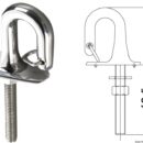 E’ stato creato come aggancio della corda di traino sci sui canotti o su piccoli scafi. E’ molto robusto e funzionale.