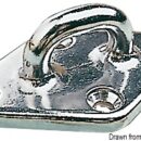 In acciaio inox AISI 316 fuso e lucidato a specchio, viene fissato con 4 viti. Utilizzabile come presa di forza in coperta o per impegni gravosi.