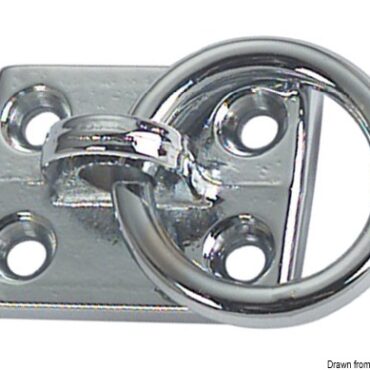 Interamente in bronzo cromato.