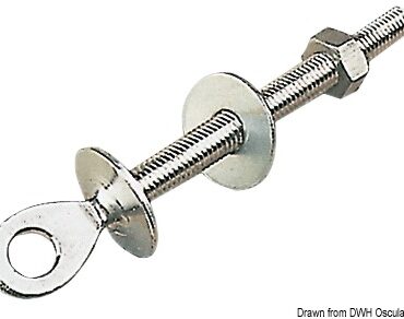 In acciaio inox AISI 316 stampati, sono di grande robustezza e funzionalità.